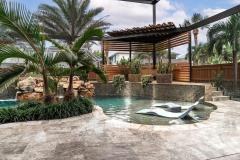 Lucas Lagoons Sun Shelf with Loungers Lucas Lagoons Sun Shelf with Loungers