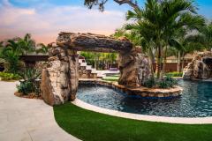 Signature Series Insane Pool with rain curtain Signature Series Insane Pool with rain curtain