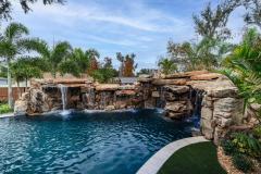 Signature Series Insane Pool with massive grotto Signature Series Insane Pool with massive grotto