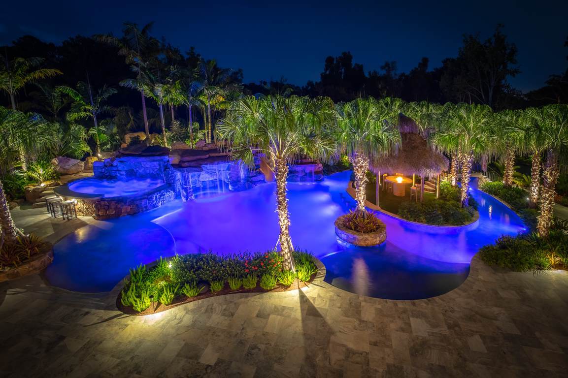 Ultimate Party Pool With Lazy River Lucas Lagoons