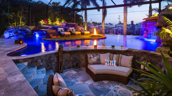 Lazy River Lucas Lagoons Pine Island outdoor living