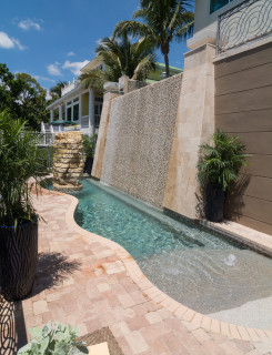 Bradenton custom pool builder insane pools custom water feature