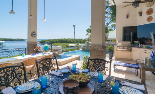 Bradenton custom pool builder insane pools custom outdoor dining