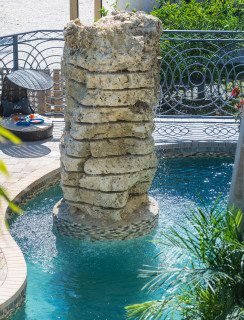 Bradenton custom pool builder insane pools custom rock sculpture