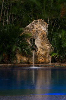 Water feature detail