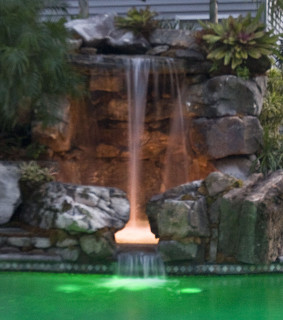 Tall Grotto Waterfall Lagoon Pool Remodel