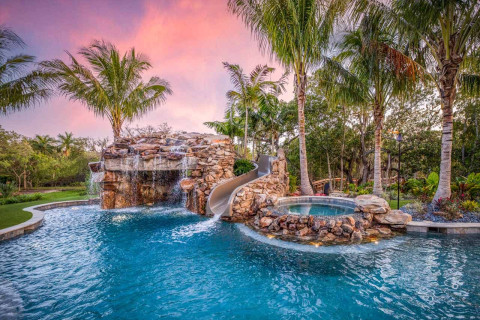 backyard-pool-with-slide