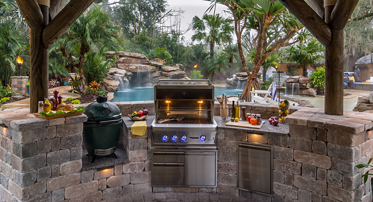 Outdoor Kitchens Lucas Lagoons, Outdoor Kitchens Tampa