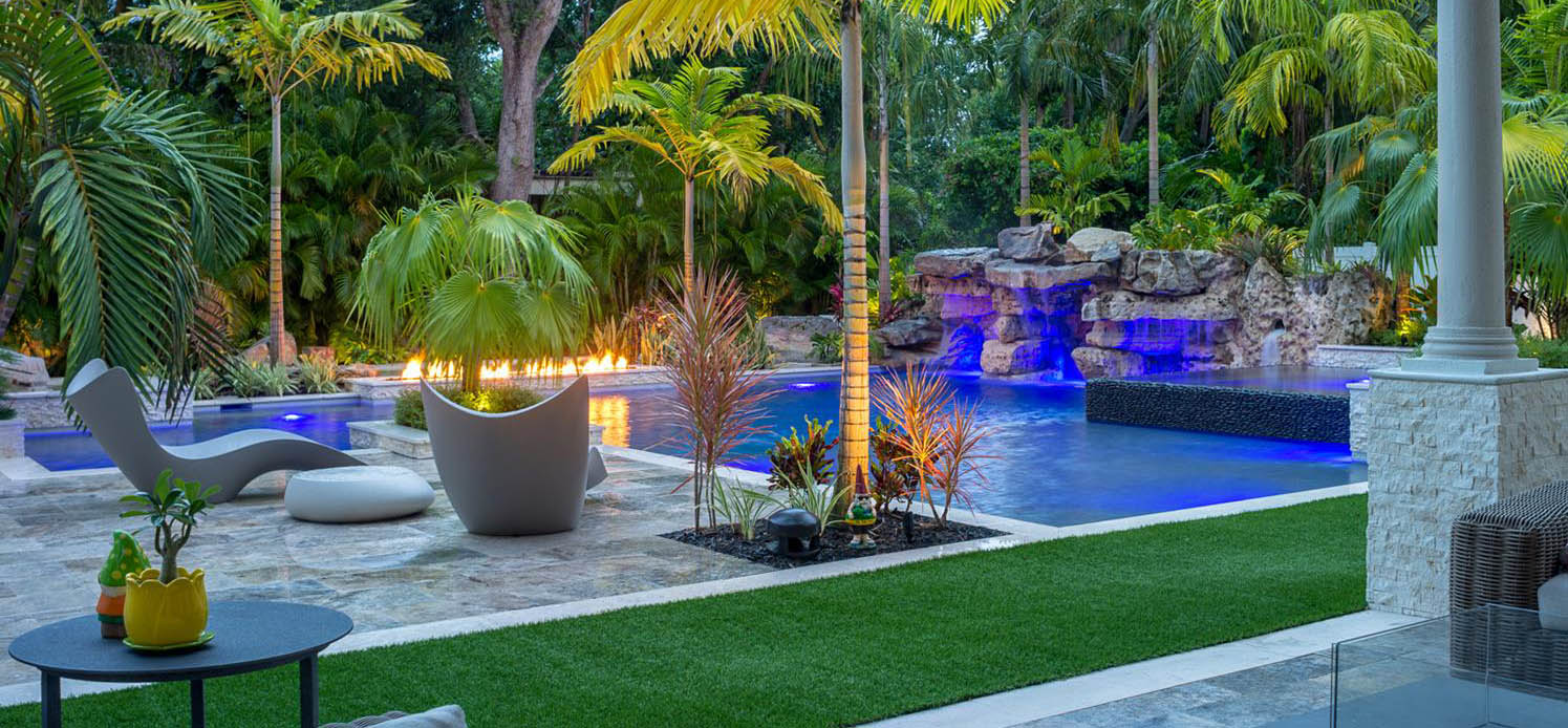 Image of Modern Zen Pool   Coconut Grove Miami