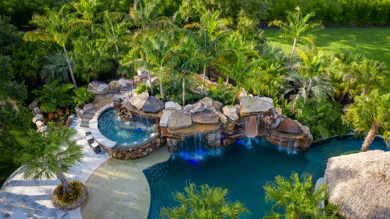 Ultimate Party Pool with Lazy River Lucas Lagoons