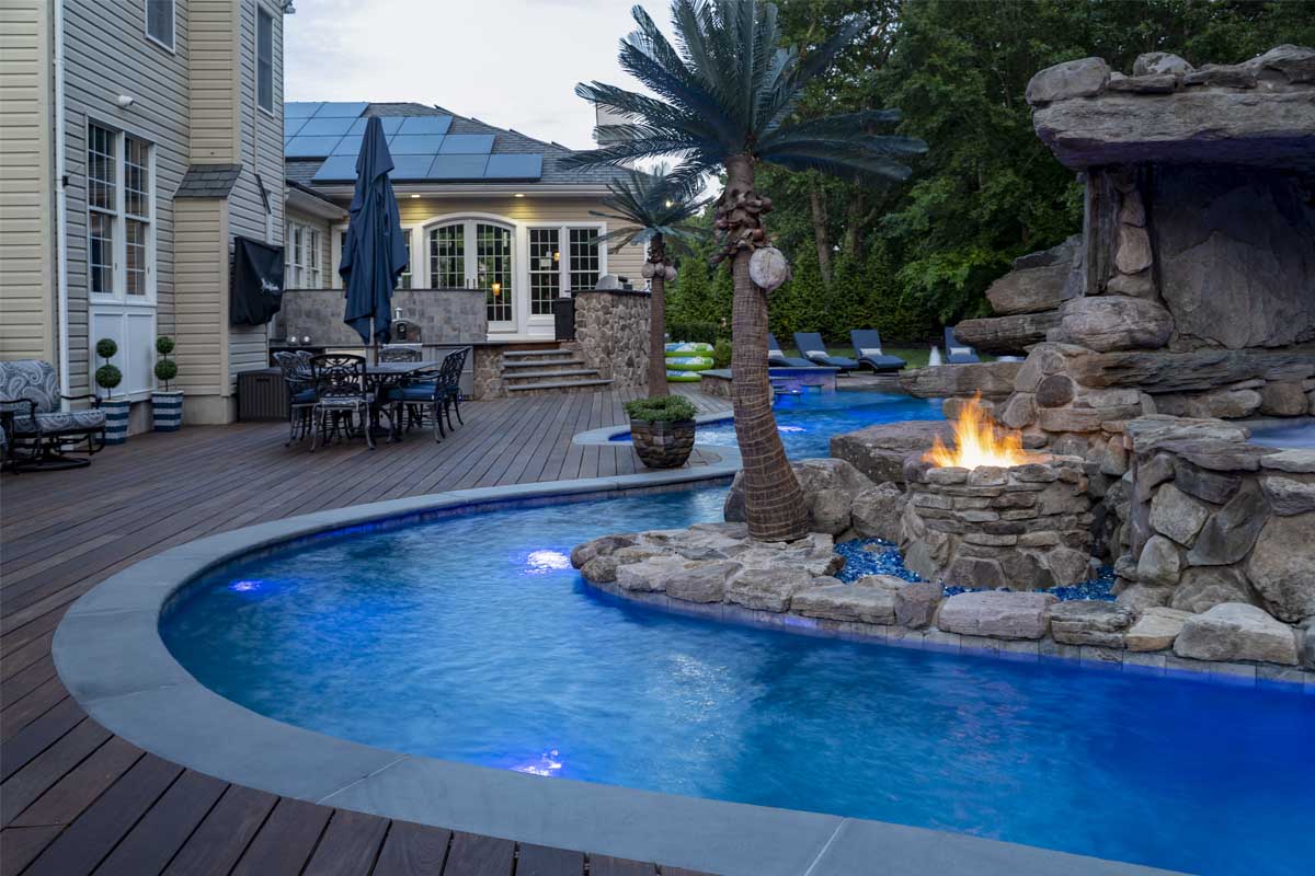 New Jersey Insane Pool with Lazy River