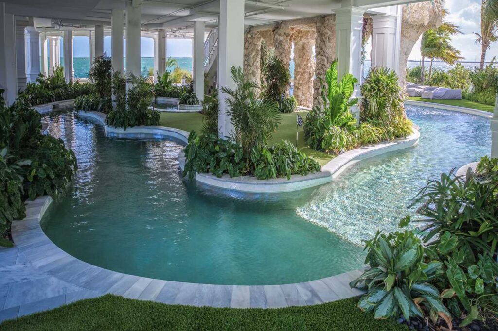 Luxury Pools With Lazy River Lucas Lagoons