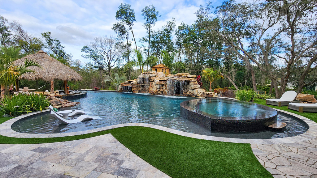 The Ultimate Backyard Pool by Lucas Lagoons