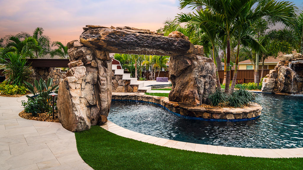 Insane Pools: Lazy River with Waterfalls! Image of Lazy River Pool Tampa Lazy River Pool Tampa